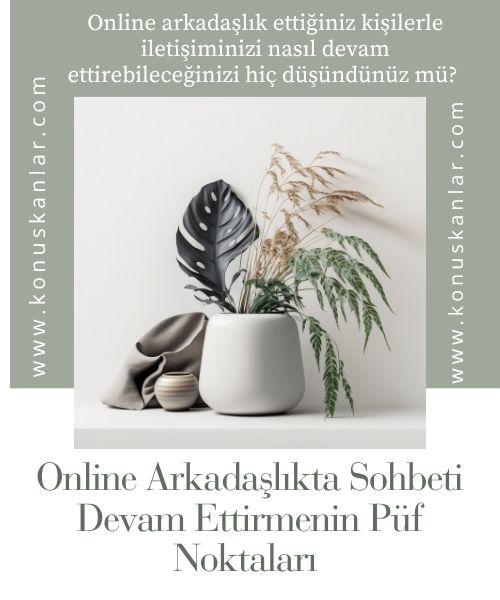 Online Arkadaşlıkta Sohbeti Devam Ettirmenin Püf Noktaları 